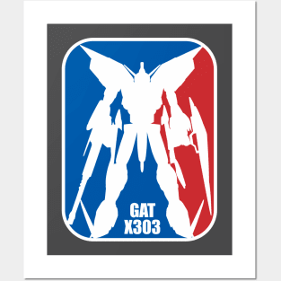 Gundam Aegis NBA Logo Posters and Art